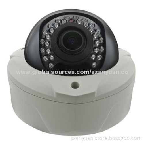 HD-AHD Cameras, 1.3 Megapixels 960P High Resolution with 3MP ICR 2.8-12mm Lens, 25m IR Range
